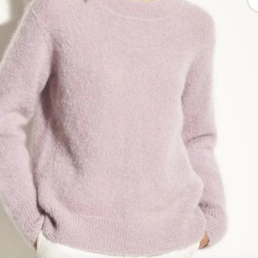 Vince Soft Lilac Crewneck Sweater